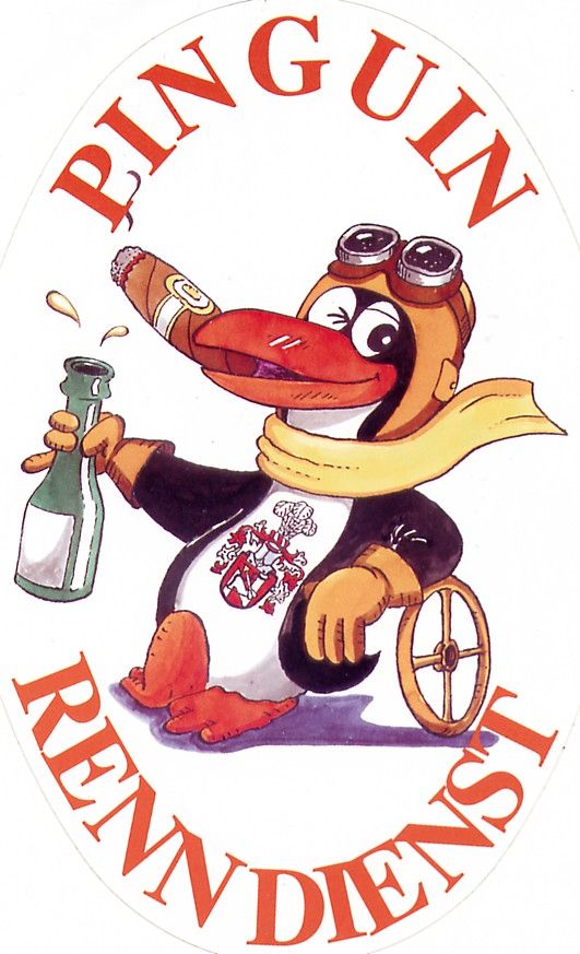 Pinguin Logo von 1996