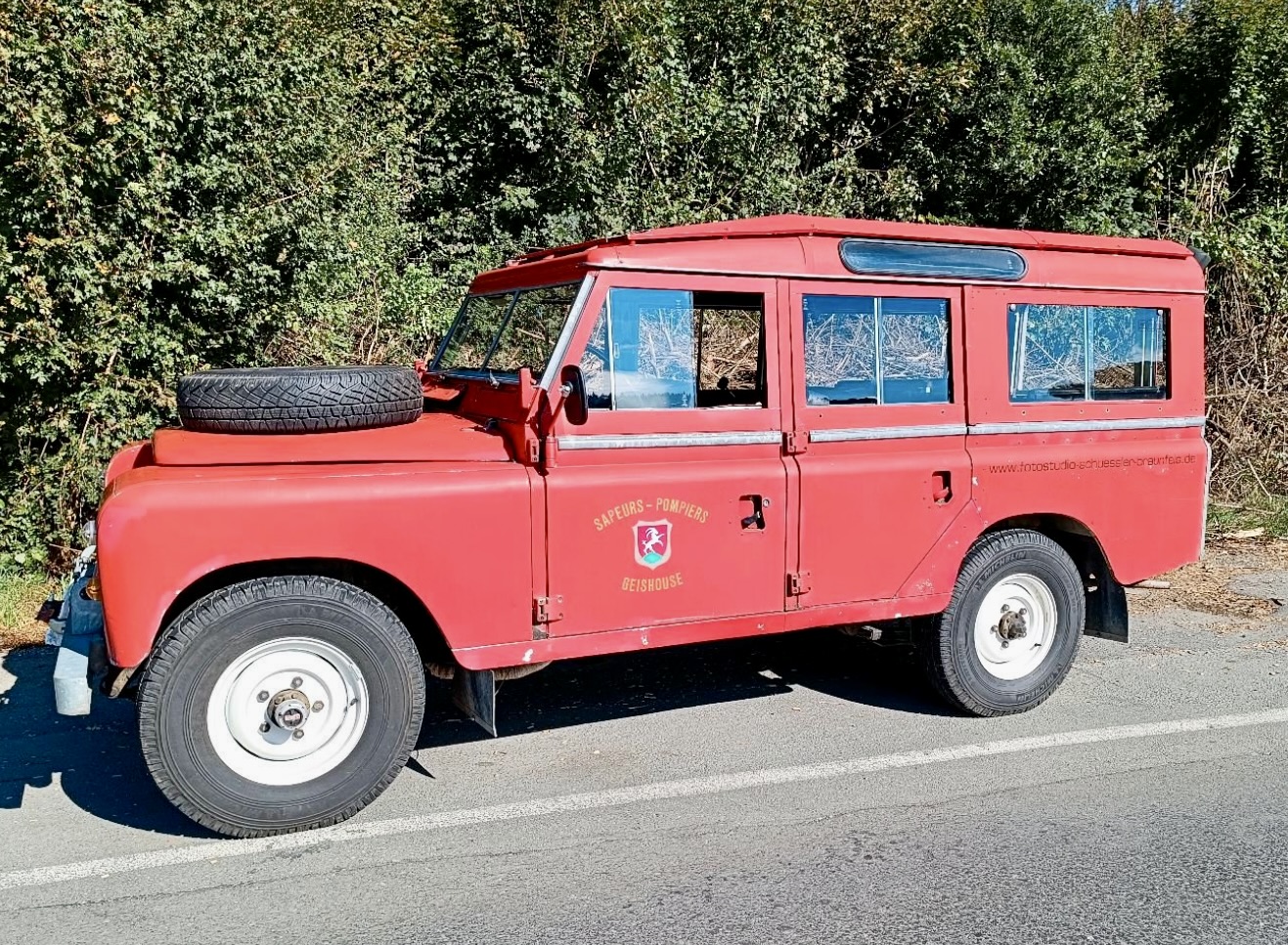 Land Rover Serie 3 109 Feuerwehr